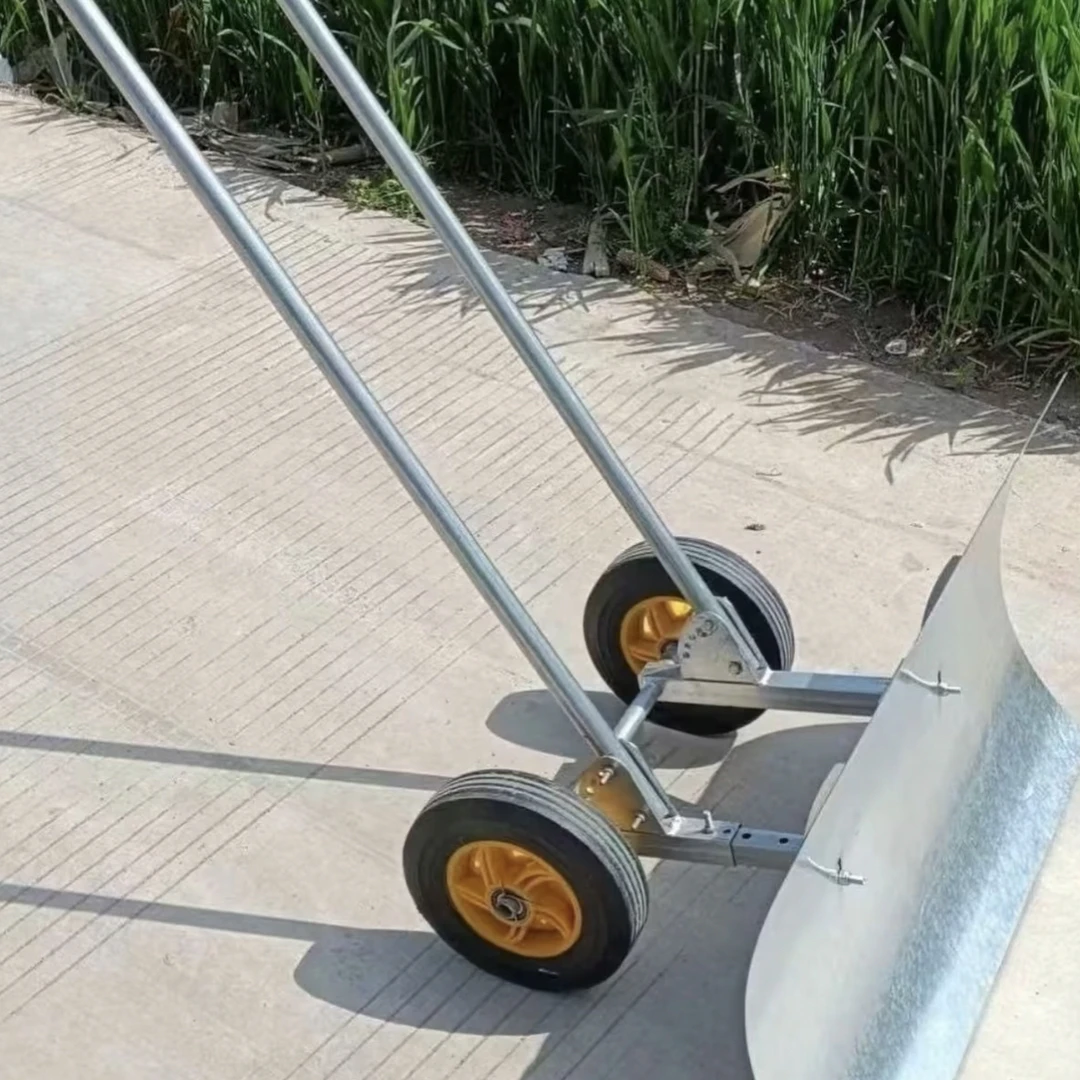 新款带轮推雪车推雪推粮食（长75公分高43公分）