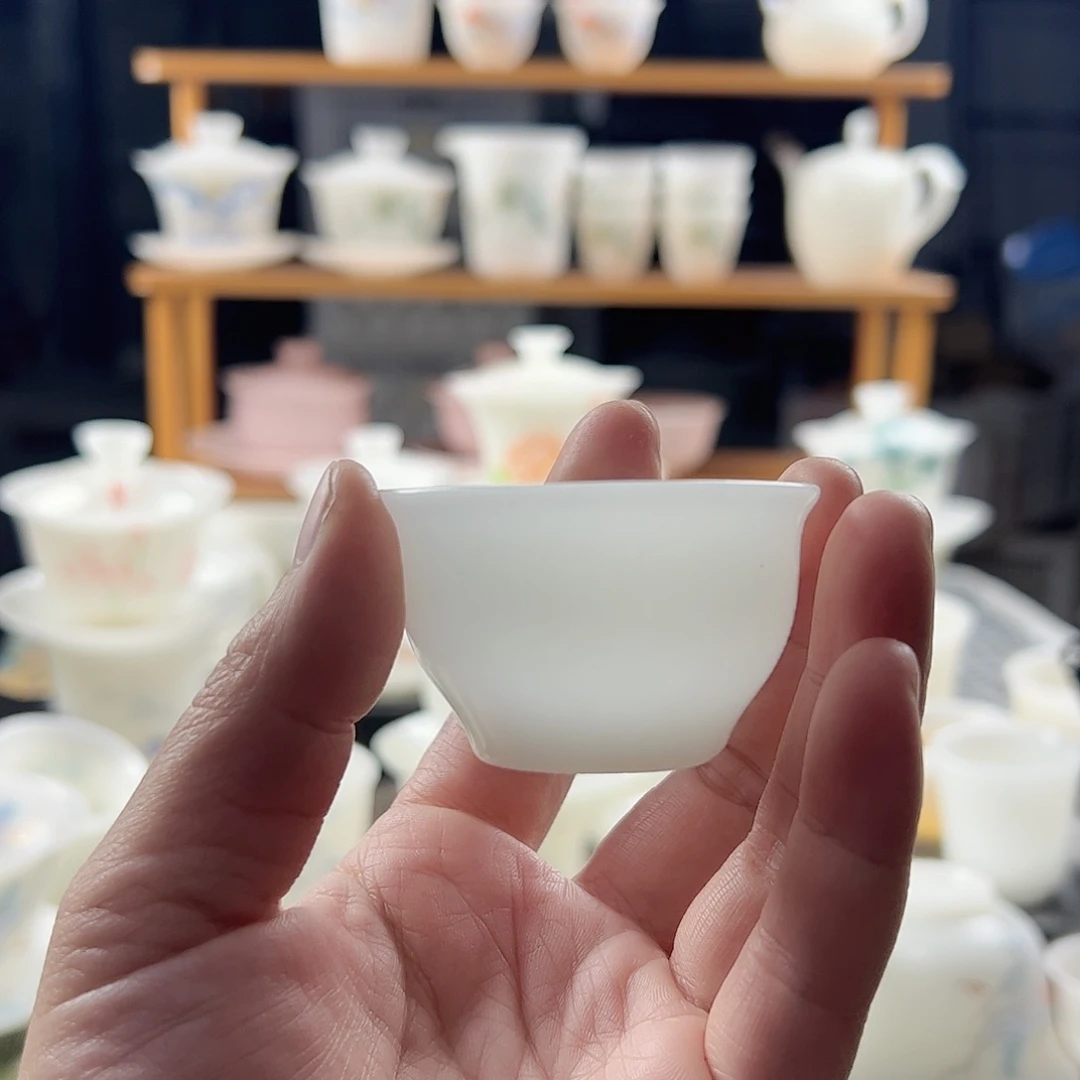 万***～璞玉釉烧小杯子4个30ml