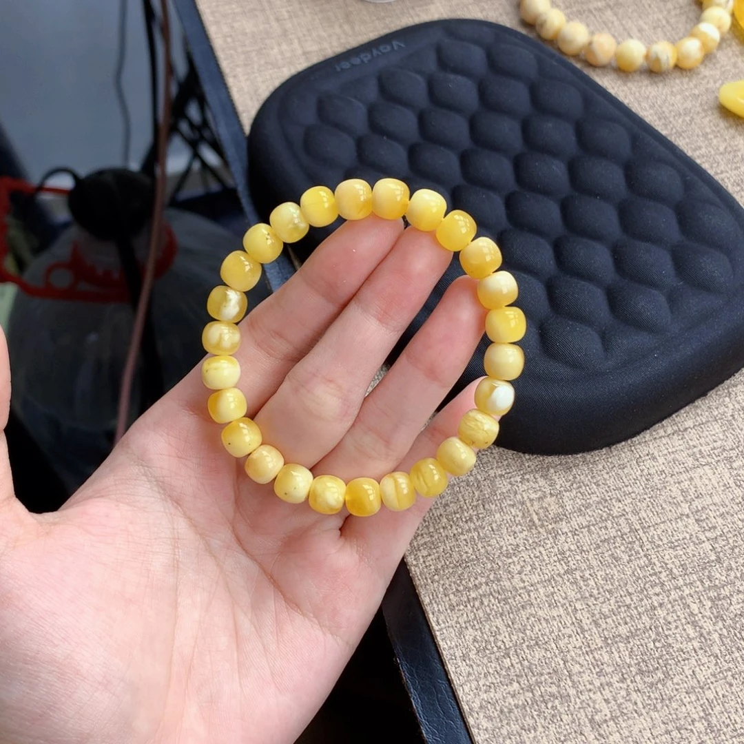 蜜蜡未镶嵌珠宝奇石8.5