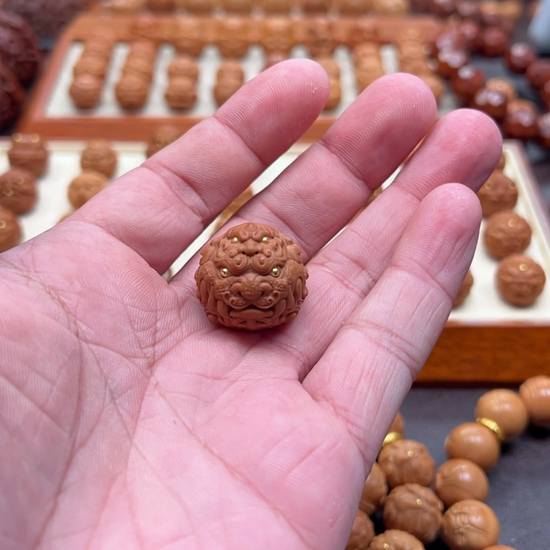 黑**者2.3尺寸镶嵌款白虎唐狮