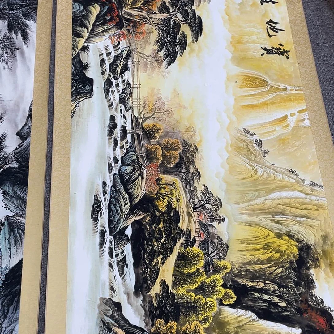 国画老师手笔手绘作品y