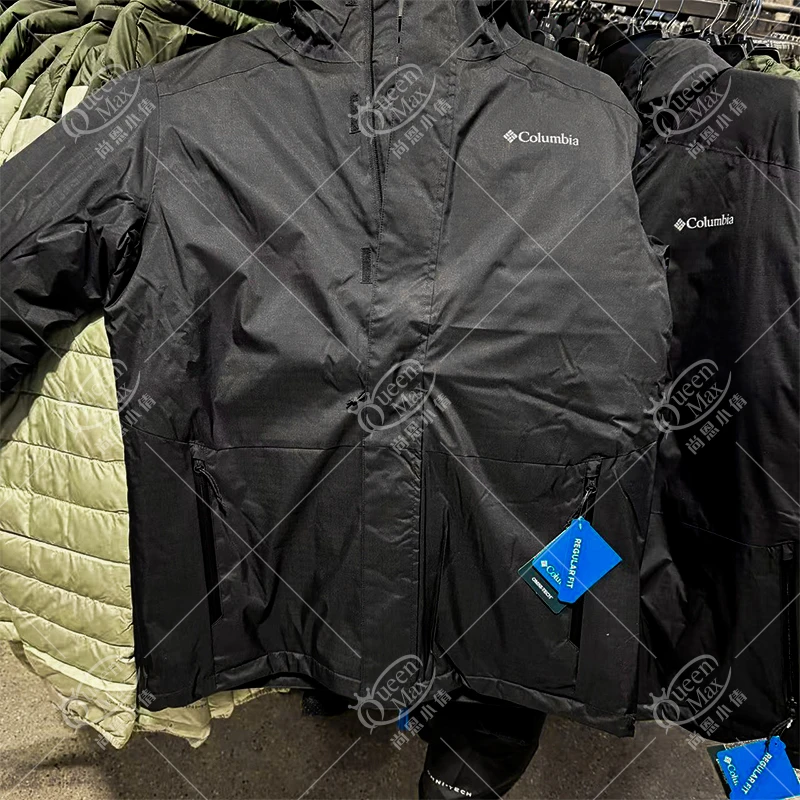 COLUMBIA/哥伦比亚 男款Point Park三合一冲锋衣2090341-010
