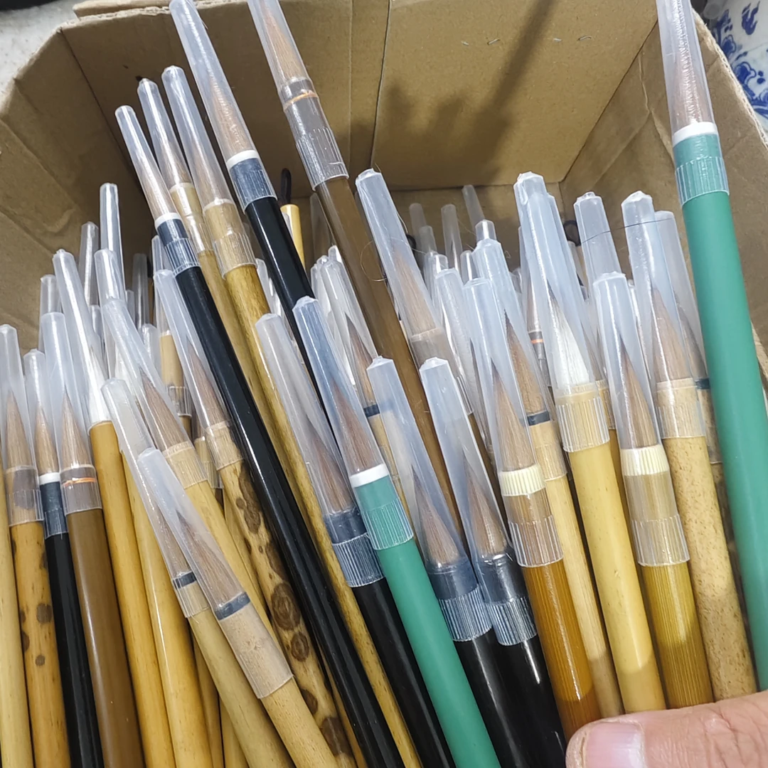 （邹小清笔庄）处理瑕疵品10支2.5左右高货小楷笔弹性软