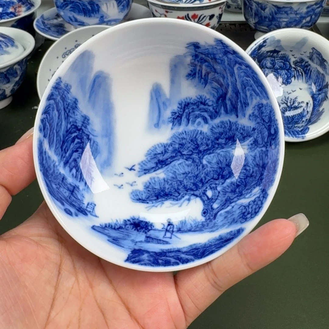 景德镇景德镇纯手工手绘茶器蒙蒙336
