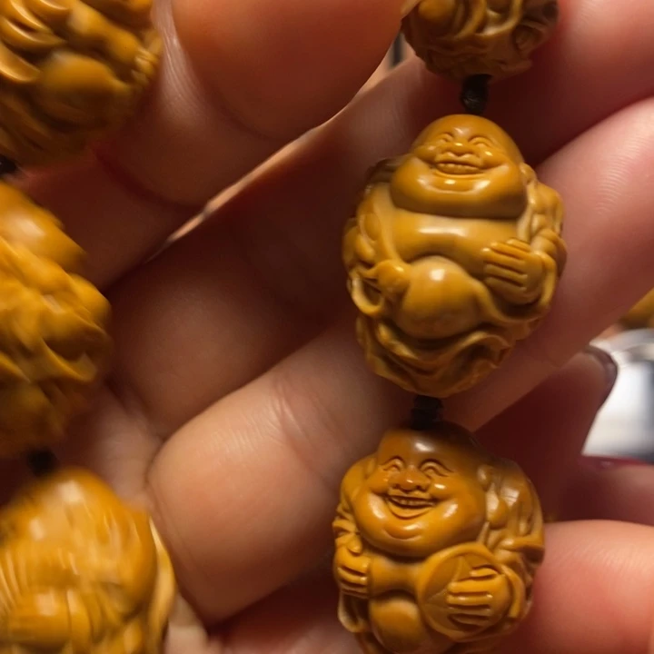 橄榄核手串/手链八宝弥勒