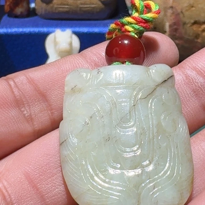 和田玉（糖玉）颈饰未镶嵌用****5