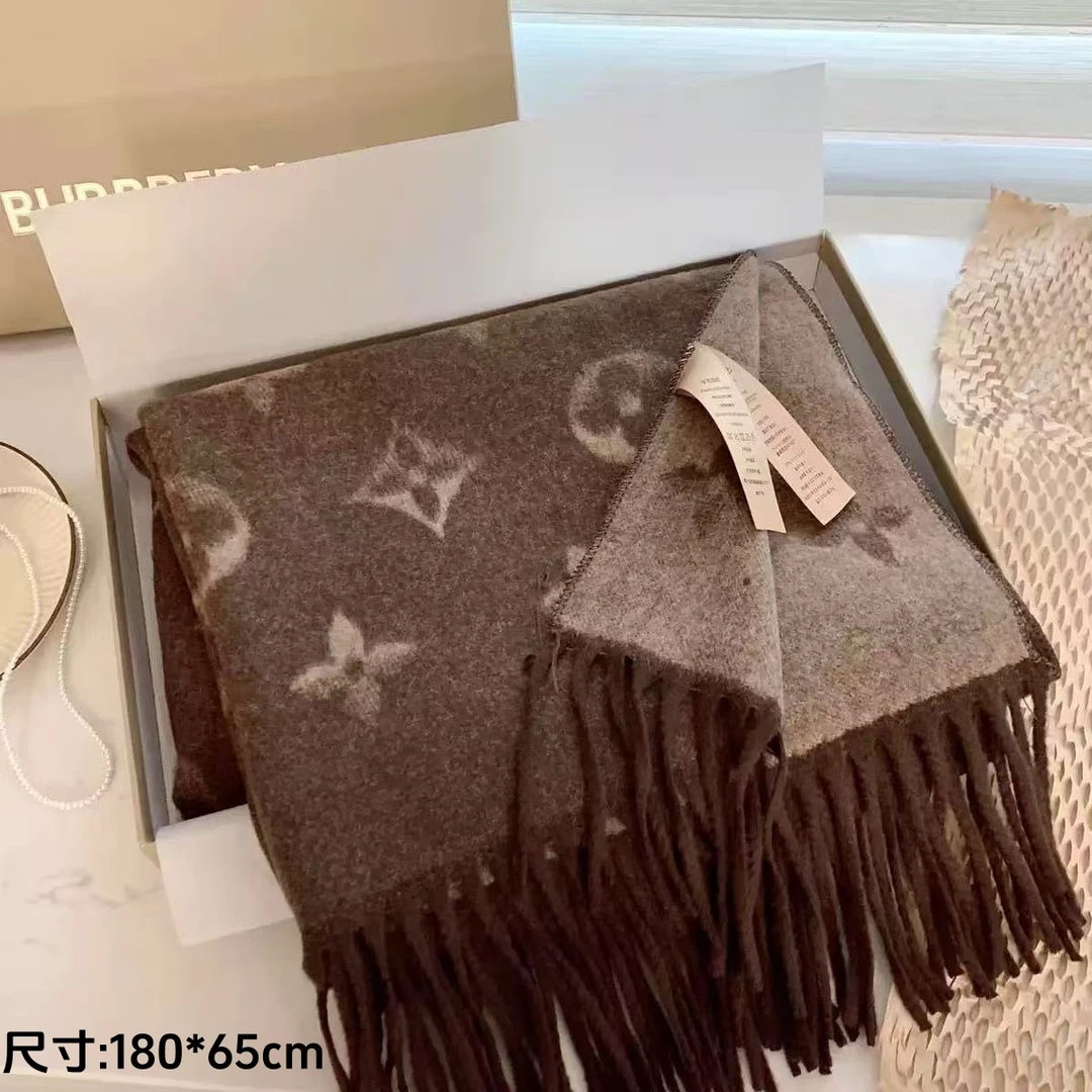 【COCO林可可】2025新款欧美轻奢羊毛围巾