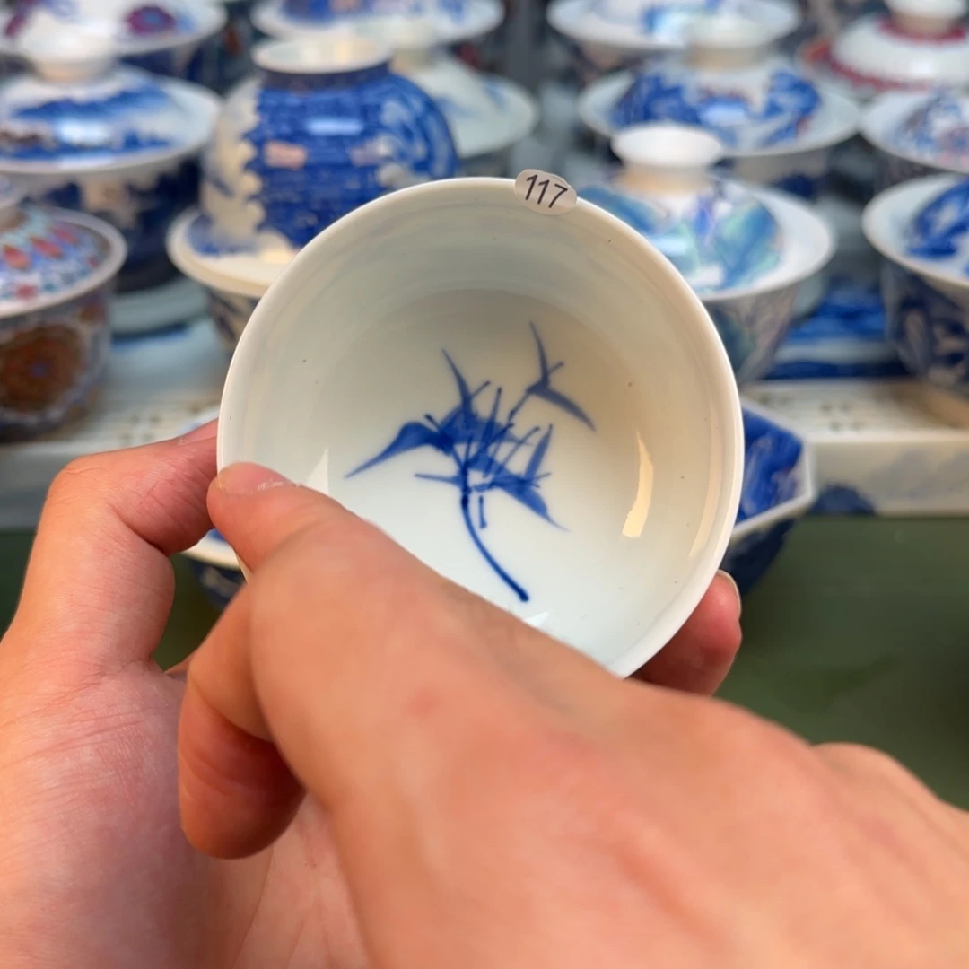 彦祖纯手工手绘茶具116变形