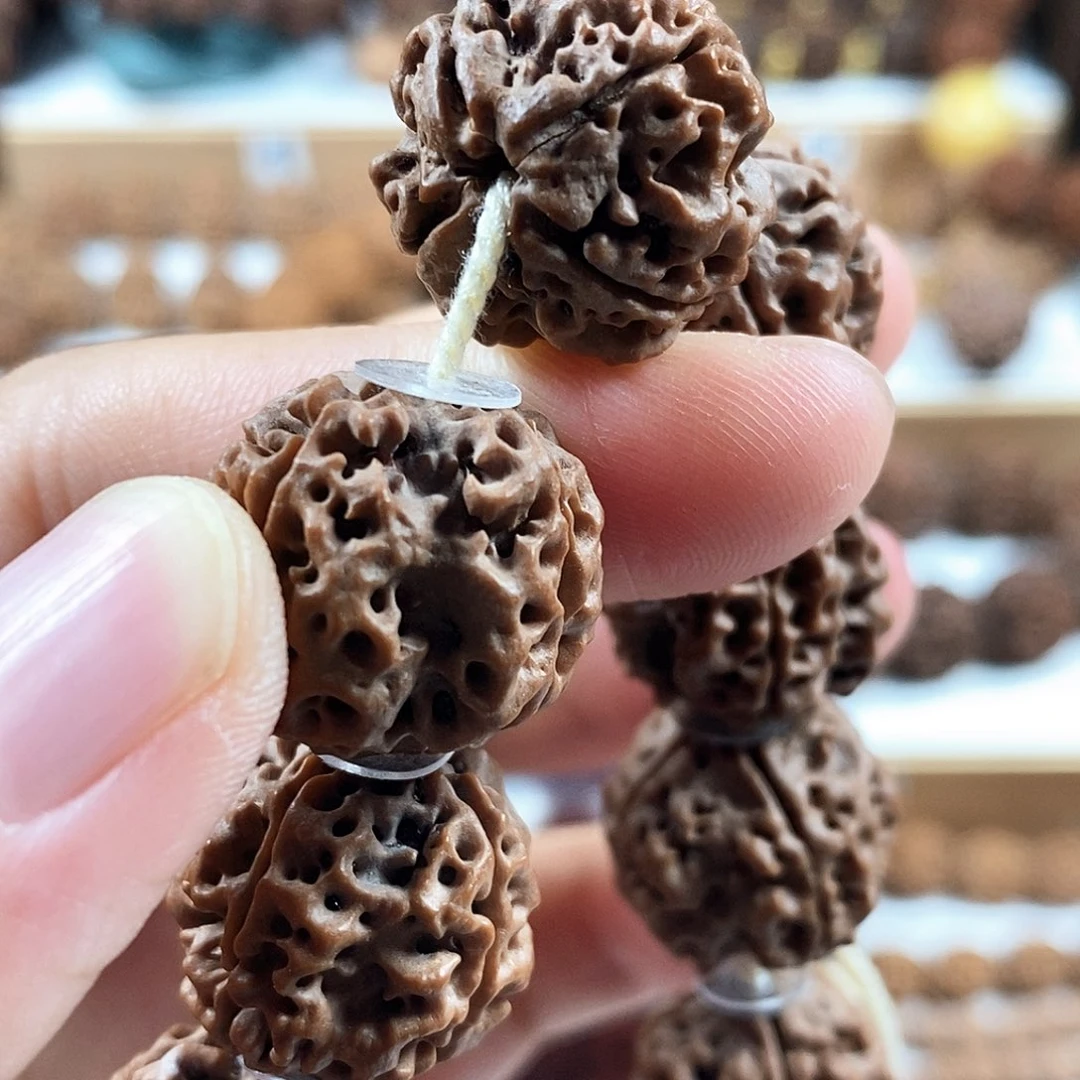 金刚菩提手串精品4瓣粉蜂窝