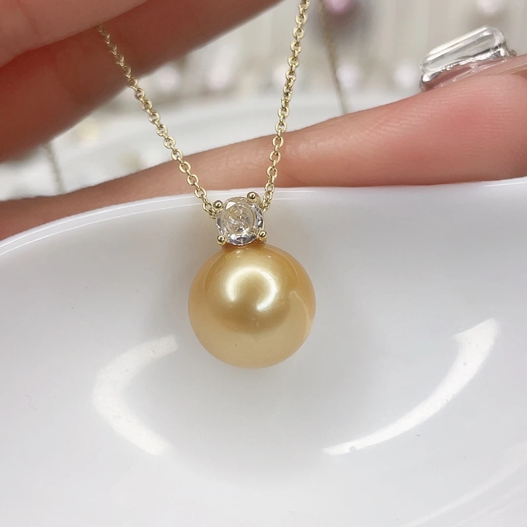 淡水珍珠吊坠(赠链)未镶嵌