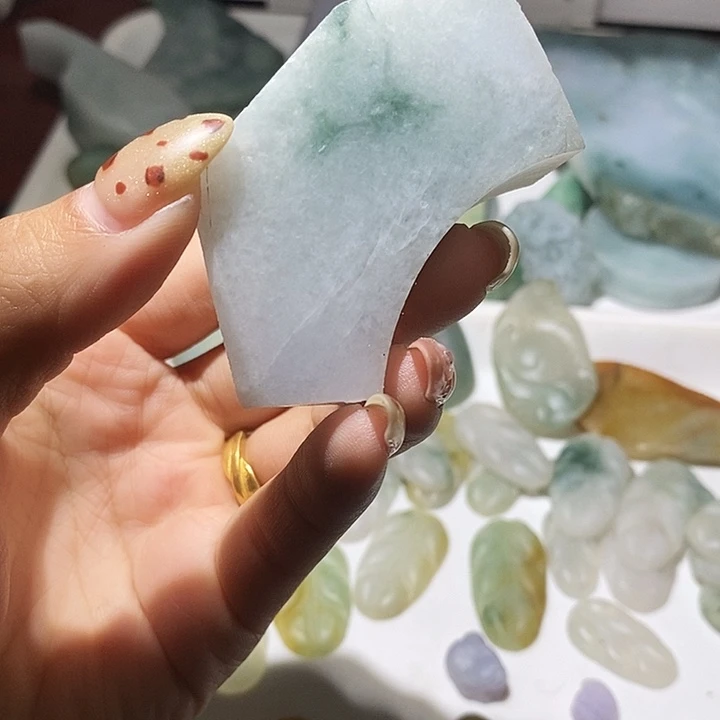 翡翠散珠天然翡翠