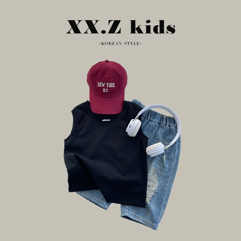 【小首尔】夏季男童韩版无袖背心HBB1725