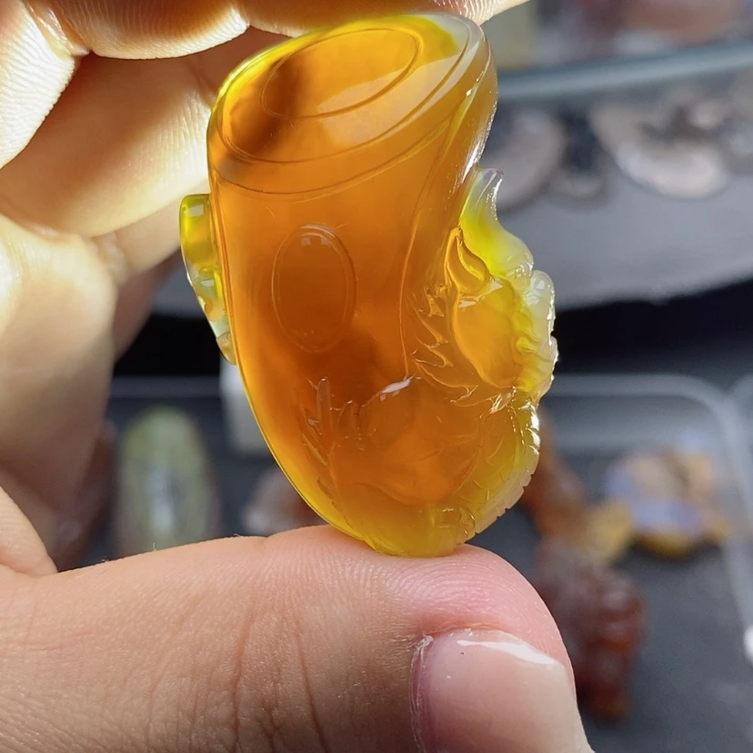 【闪购商品】未镶嵌吊坠定制玛瑙