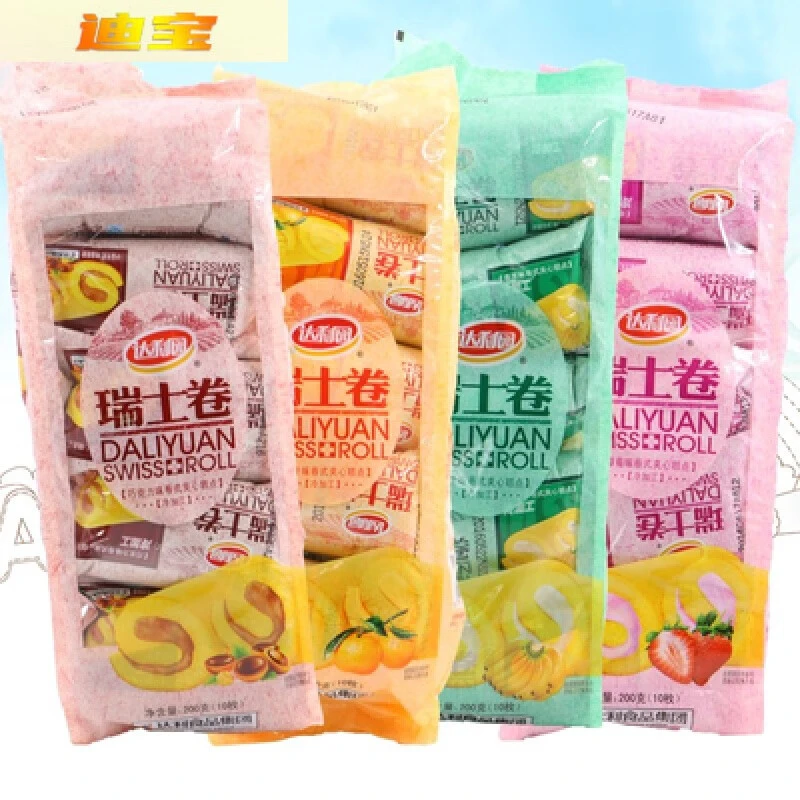 达利园 瑞士卷 200g宿舍解馋小零食