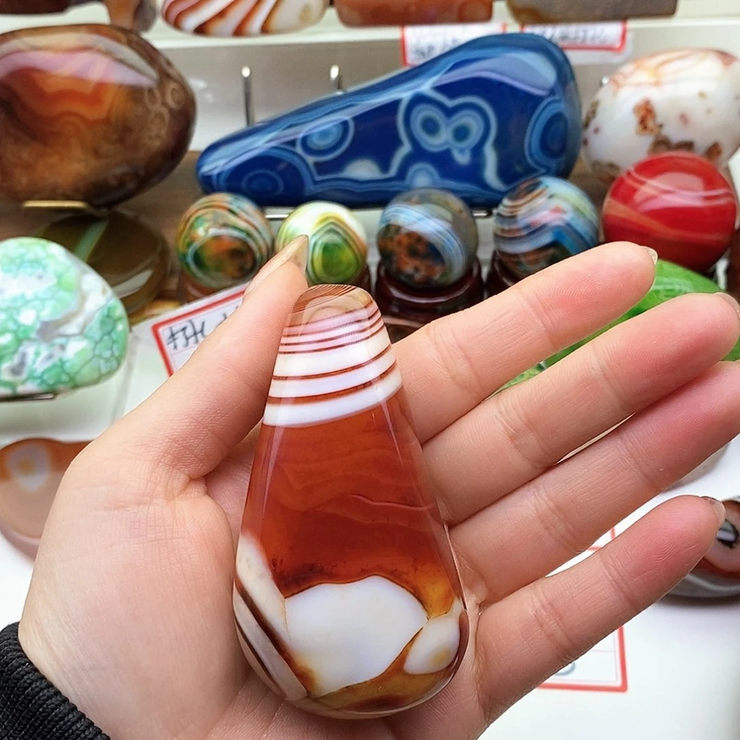 玛瑙/玉髓未镶嵌颈饰