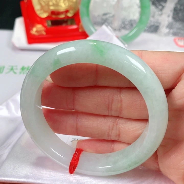 未镶嵌手镯翡翠   编号ZD1244 正圈54