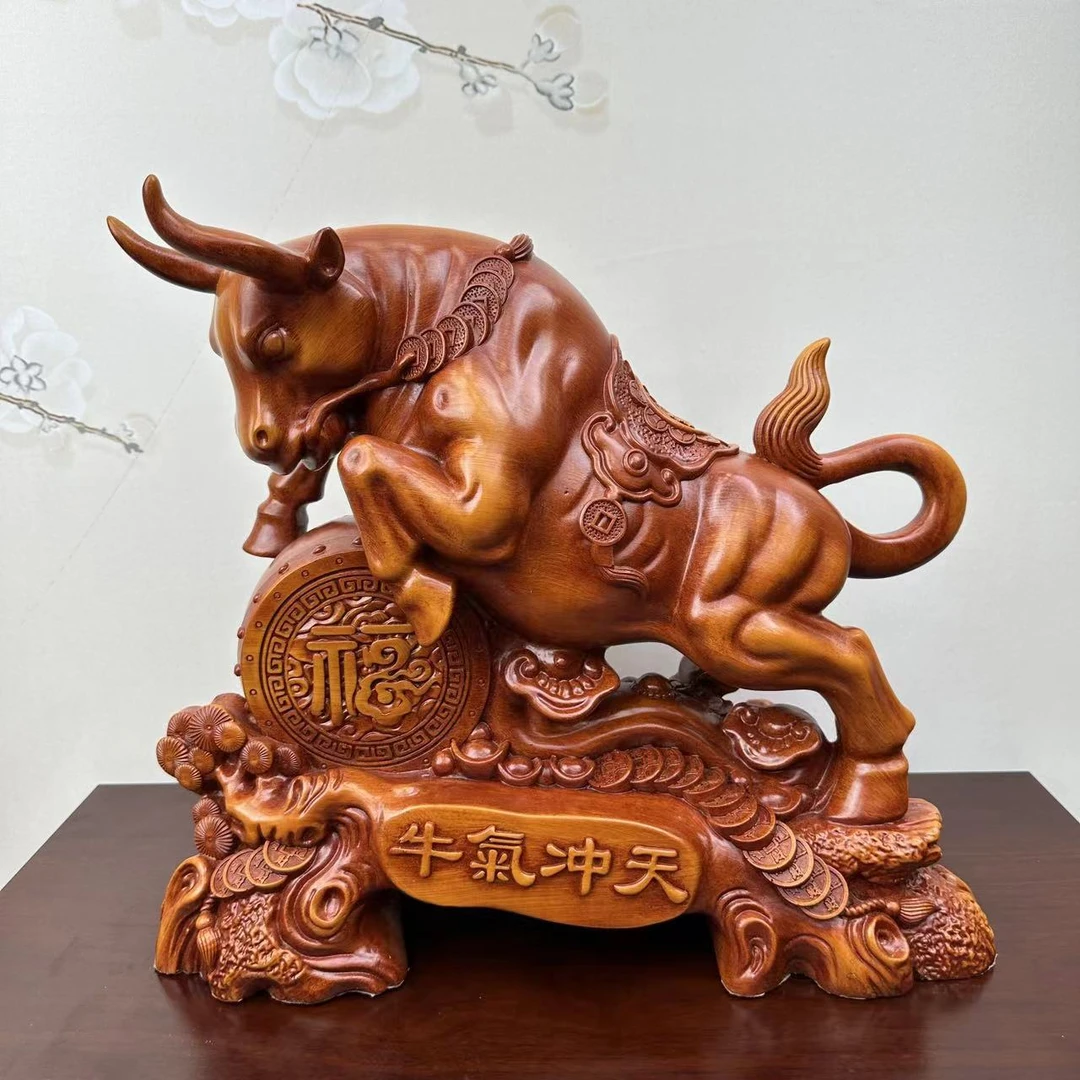 牛气冲天中式家居中式摆件