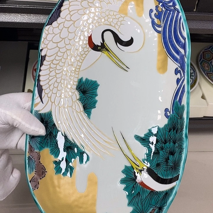 瓷片进口瓷器九谷