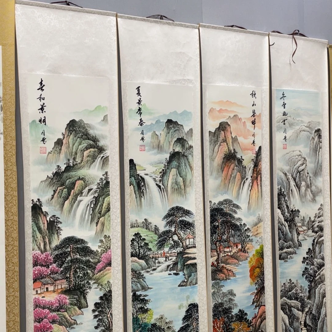 国画老师手笔手绘作品y