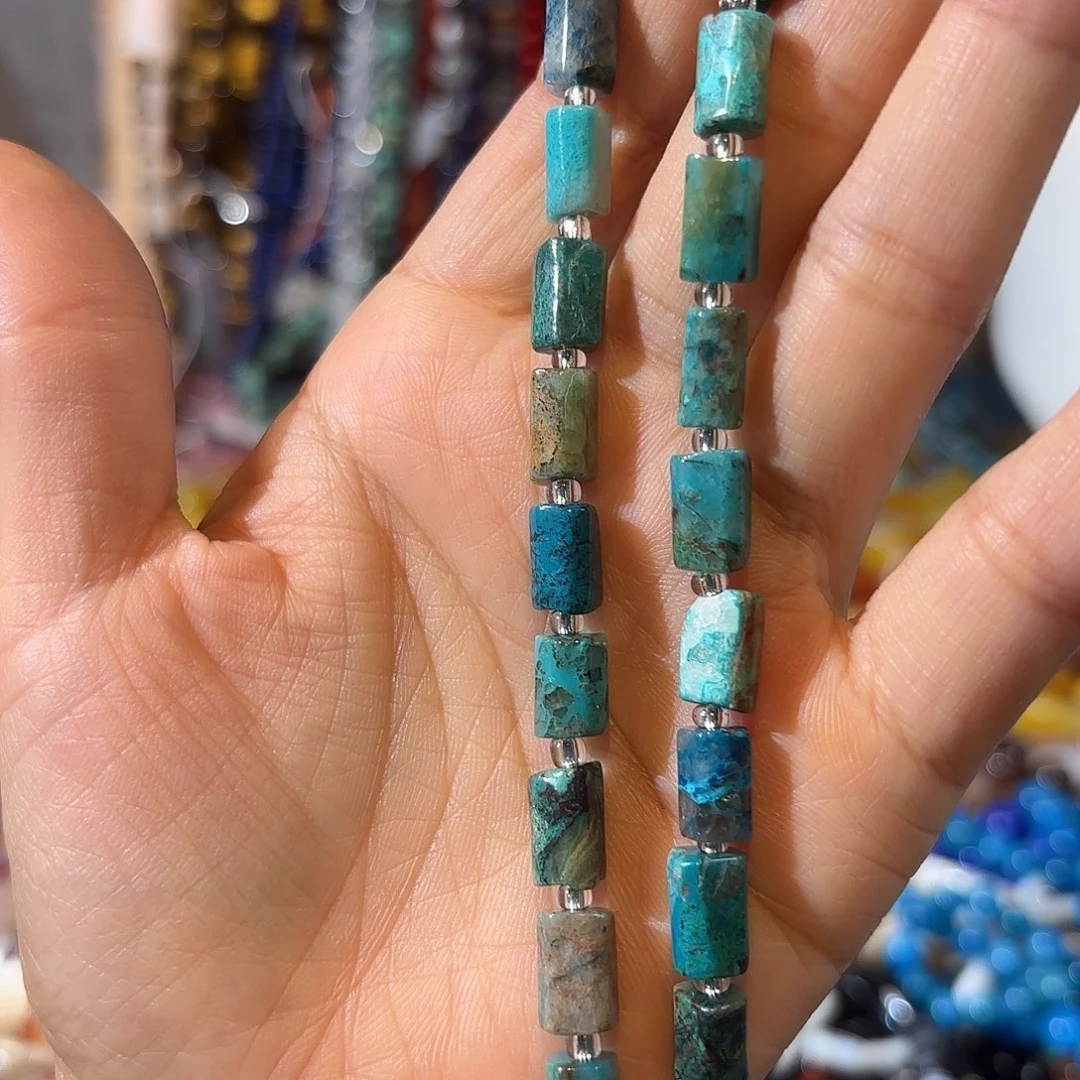 玛瑙/玉髓合金珠宝半成品凤凰松6-10一条