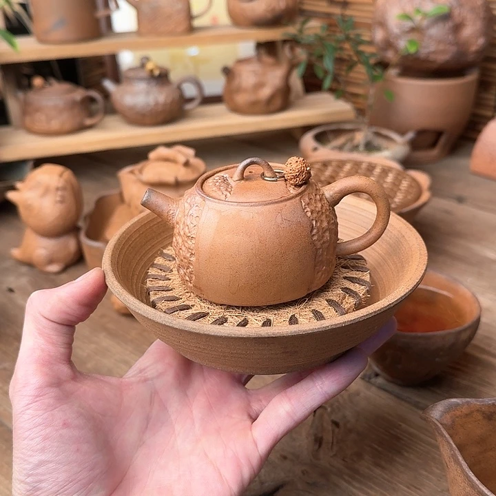 原矿老岩泥茶器系列