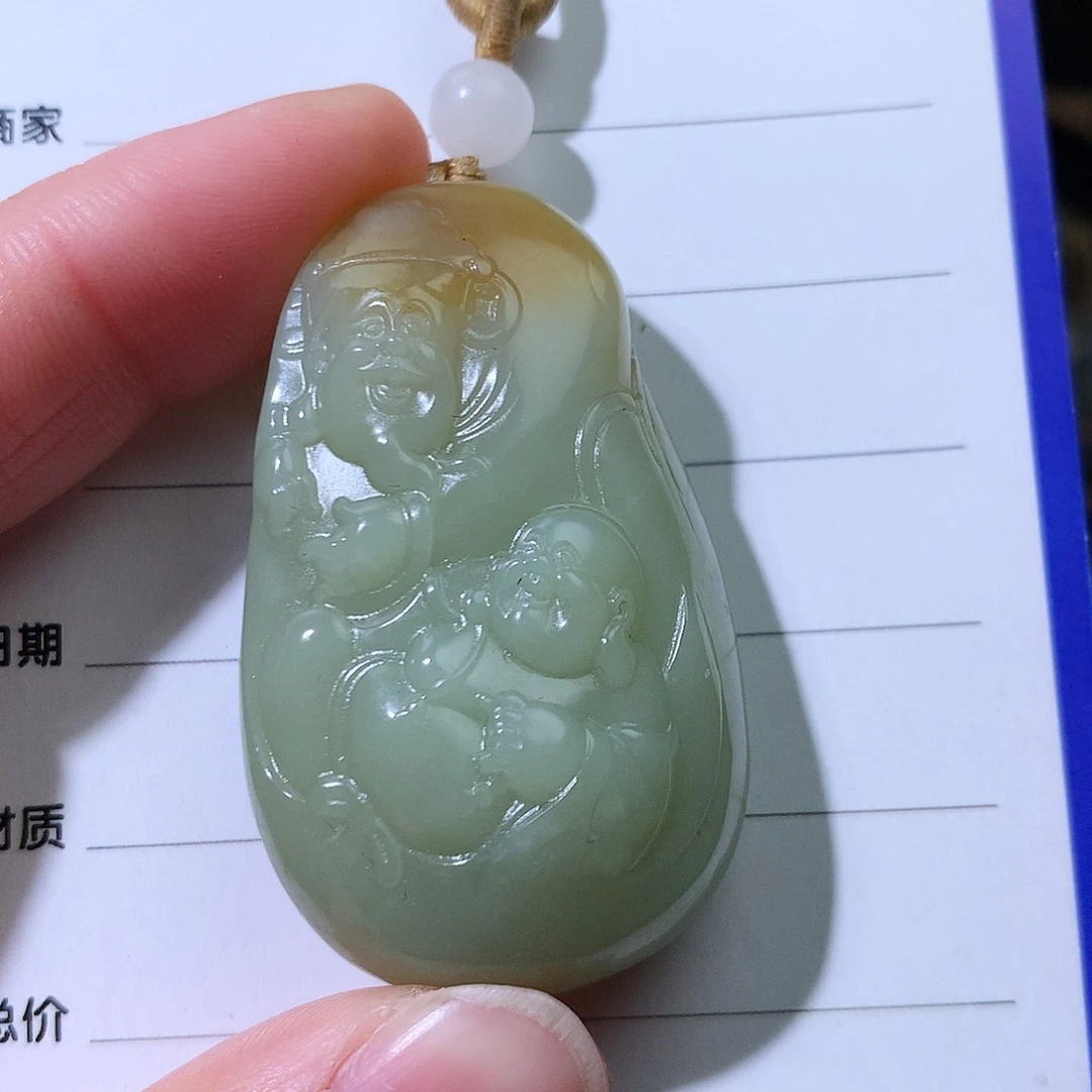 和田玉颈饰未镶嵌