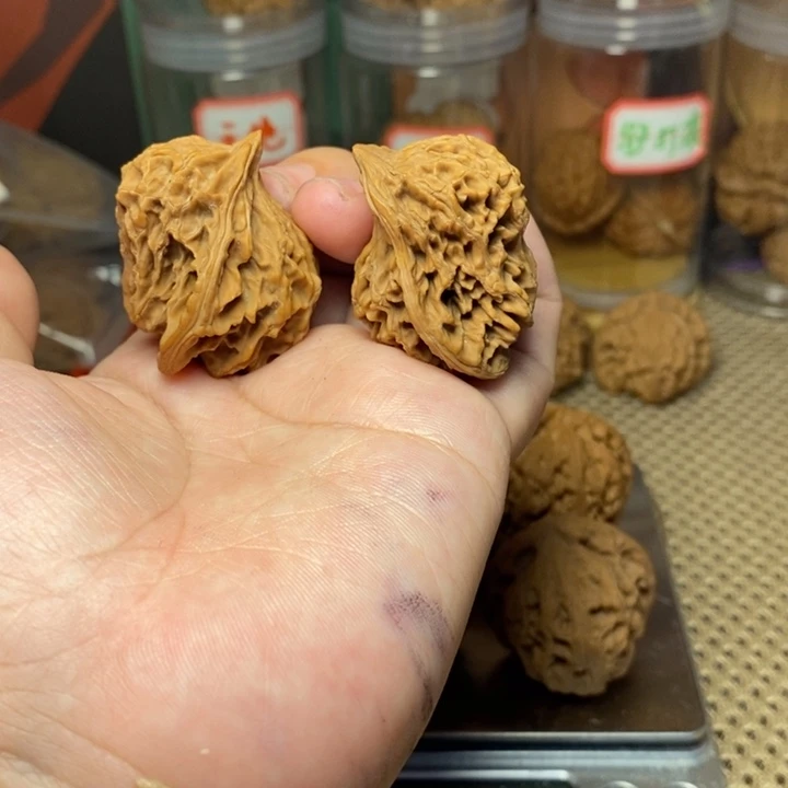 核桃手串/手链盘山小鸟