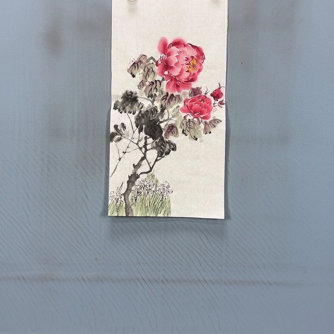 国画1545 牡丹一如您初来