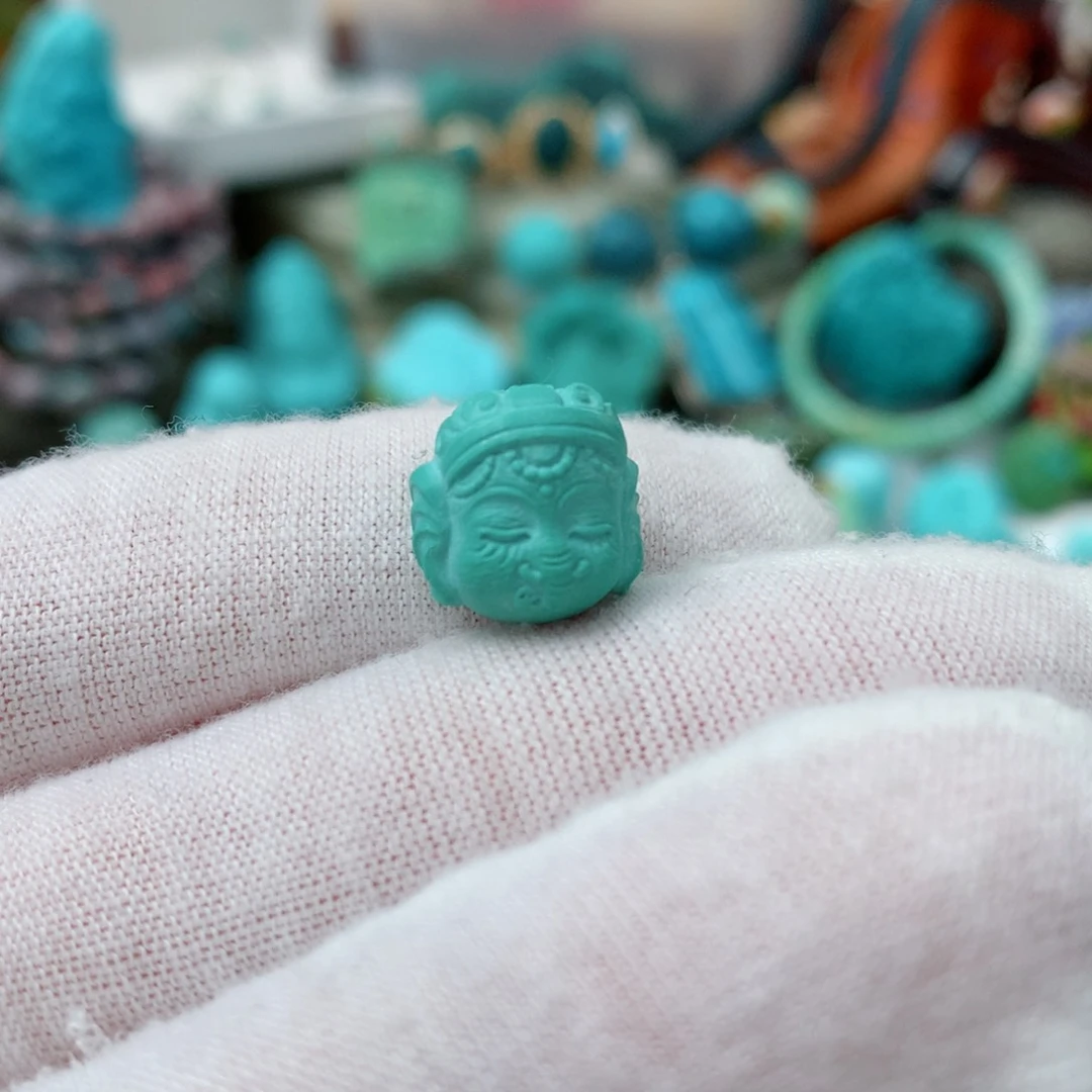 绿松石珠宝奇石未镶嵌