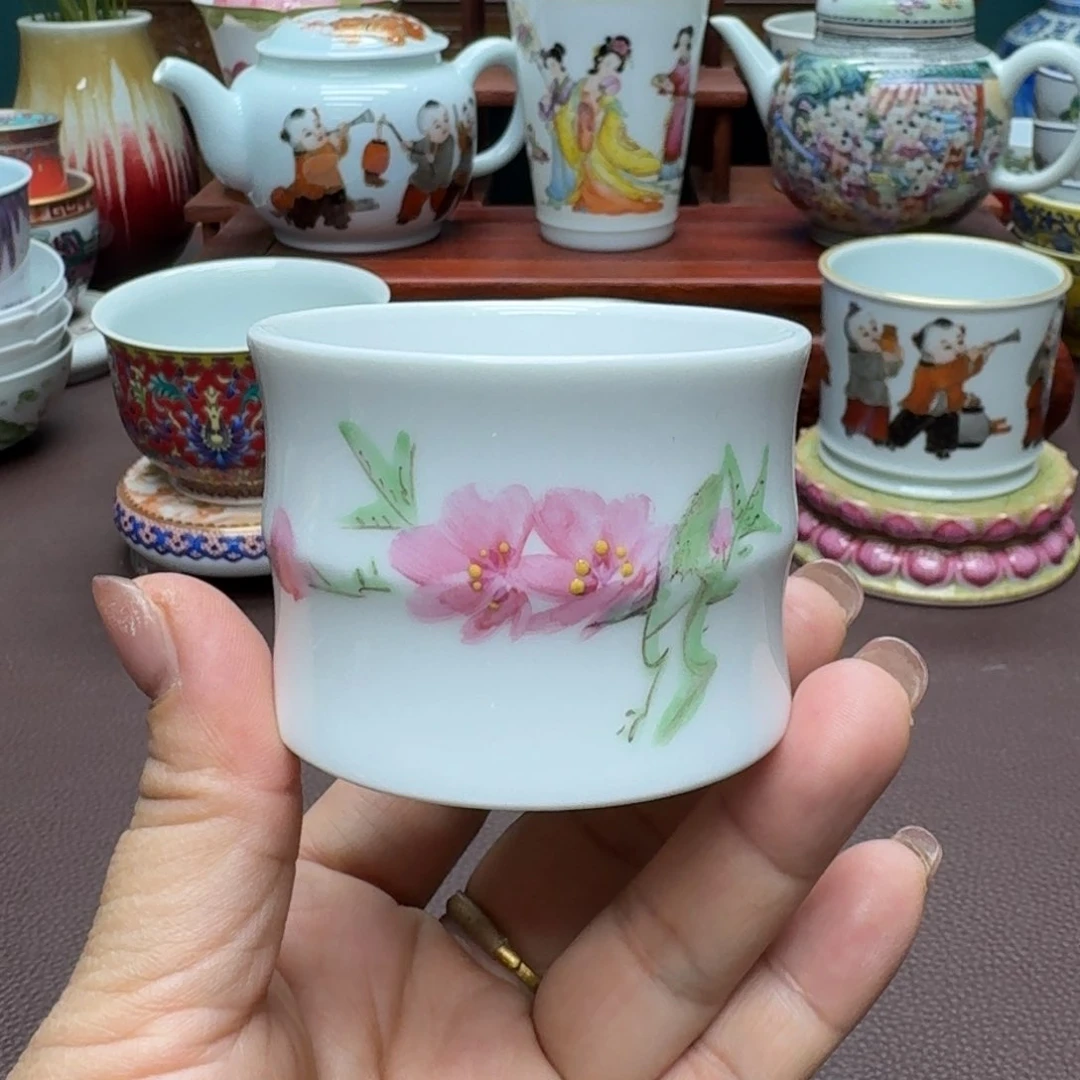 瓷片景德镇仿古手工制作精品展示