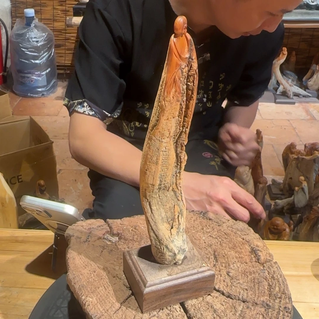 柏木（崖柏）天*太行崖柏纯手工制作