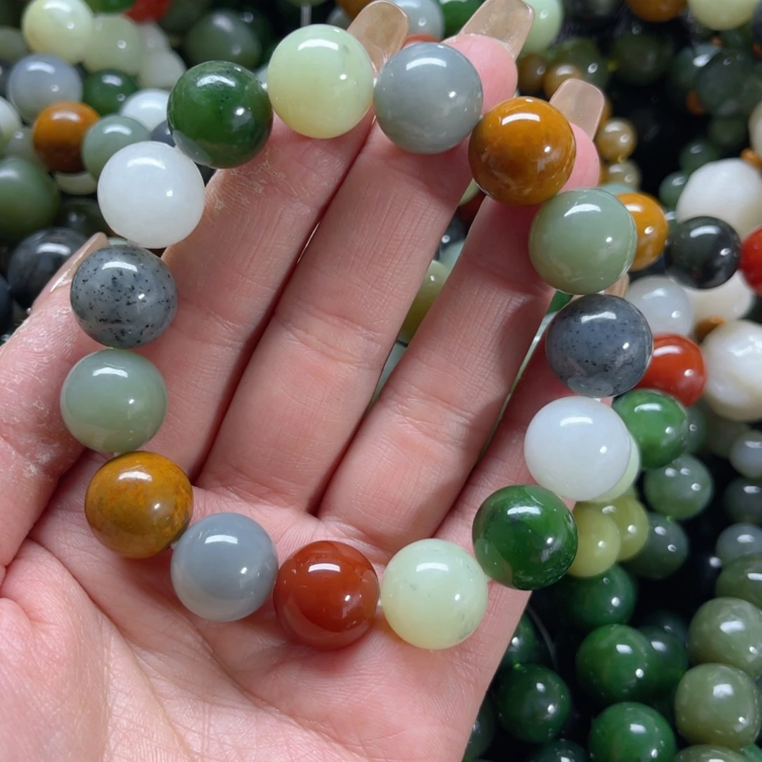 和田玉手链未镶嵌