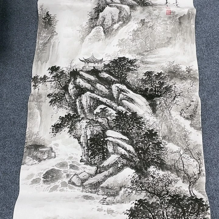 国画纯手绘国画作品