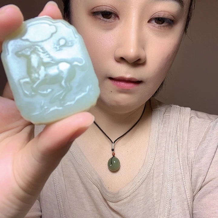 一***S和田玉（糖玉）未镶嵌颈饰