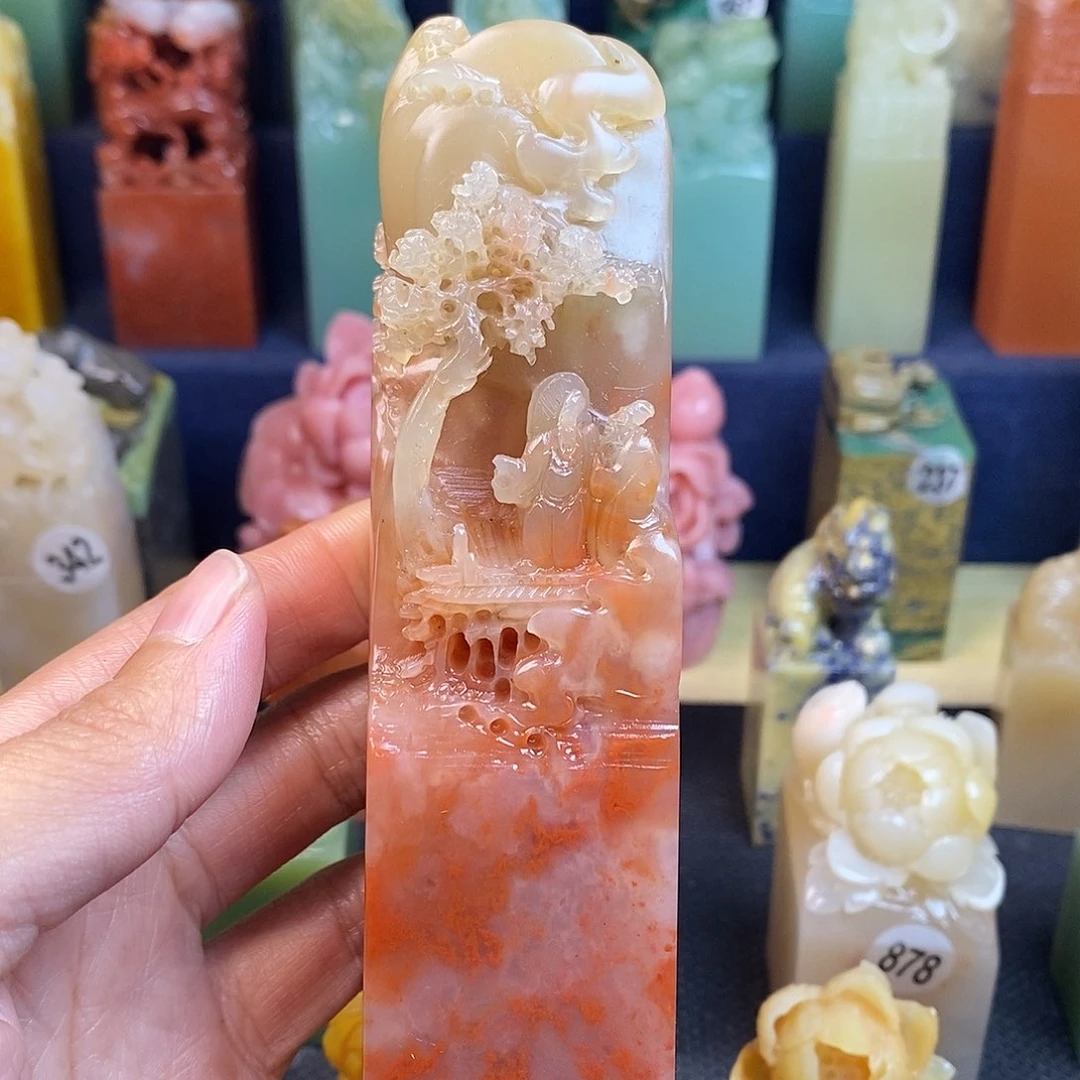 老挝石篆刻作品展