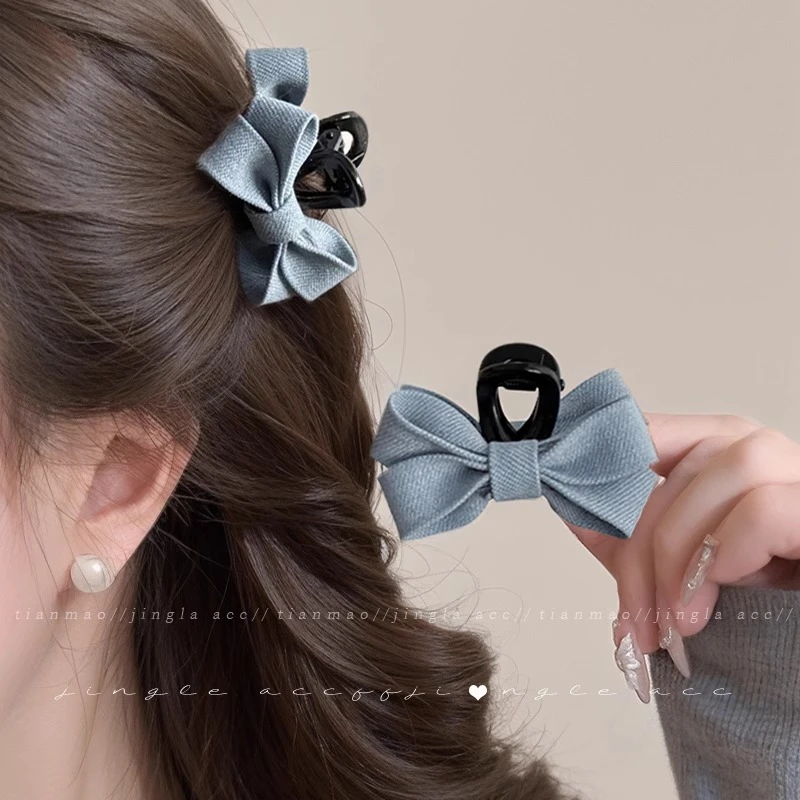 蝴蝶结小抓夹女2025新款高端小号发夹刘海夹公主头前额侧边夹头饰