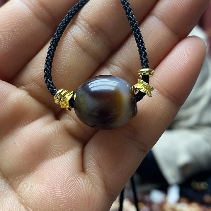 玛瑙/玉髓合金颈饰