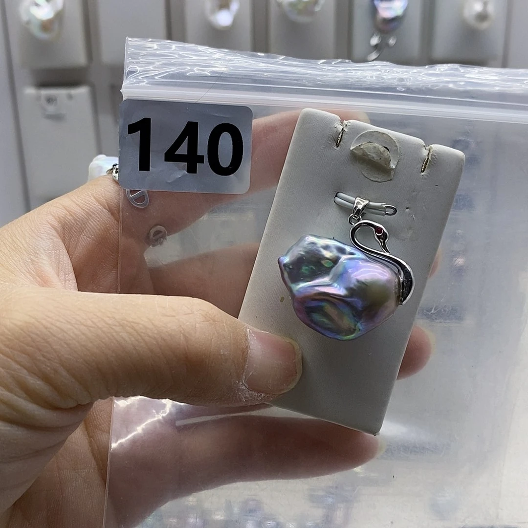 颈饰合金淡水珍珠