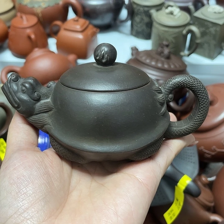 紫砂茶壶130cc宜兴紫砂
