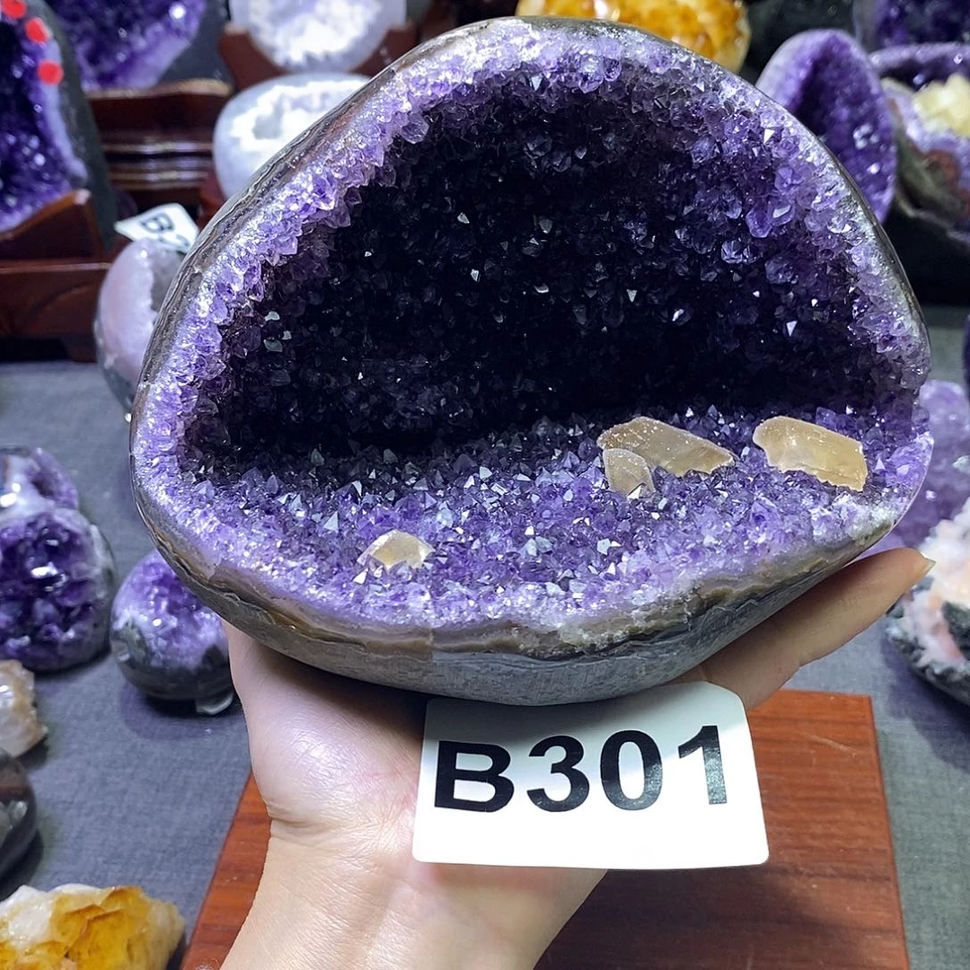 未镶嵌珠宝半成品紫晶