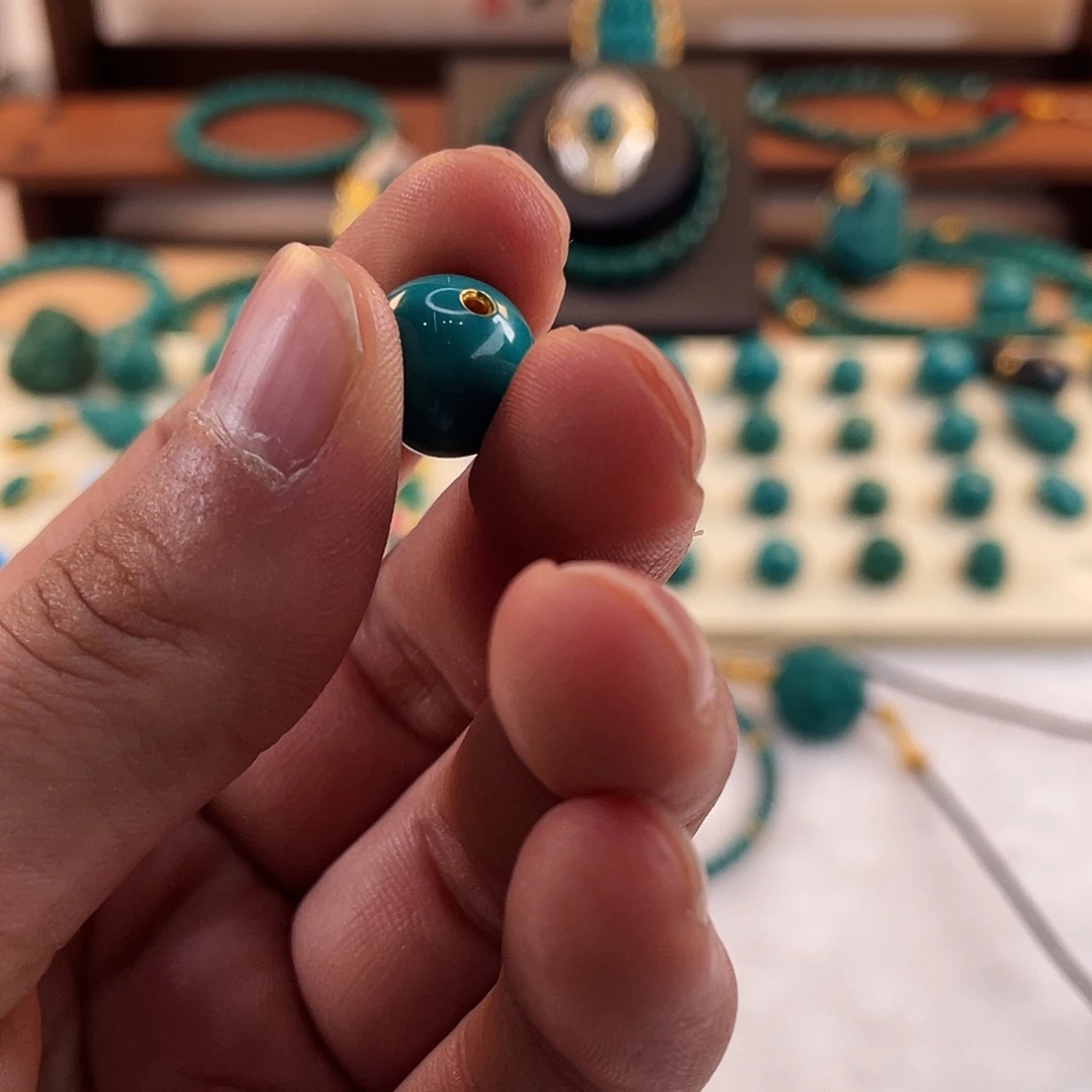 绿松石未镶嵌配饰