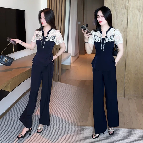 2025夏季新款短袖穿搭气质休闲不挑人时髦洋气减龄时尚套装