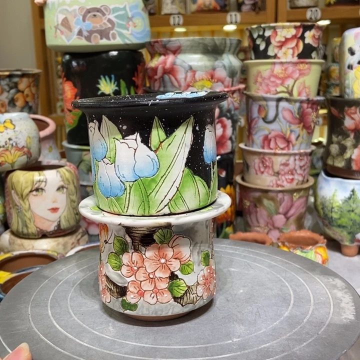 景德镇艺术手绘作品