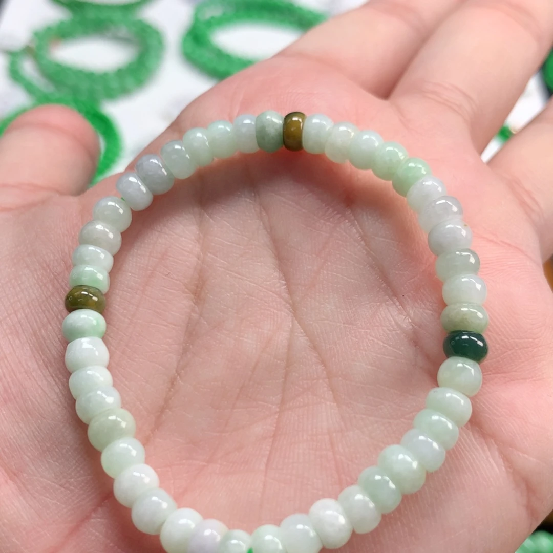 翡翠未镶嵌手链翡翠