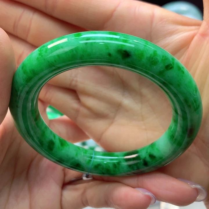 【闪购商品】翡翠手镯未镶嵌天然翡翠手镯