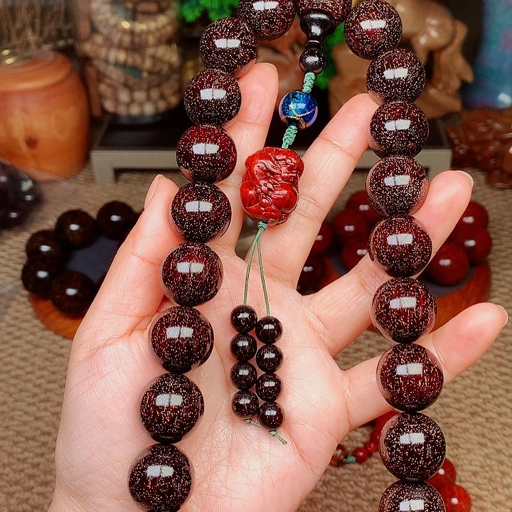 檀香紫檀（小叶紫檀）桃1.8手持