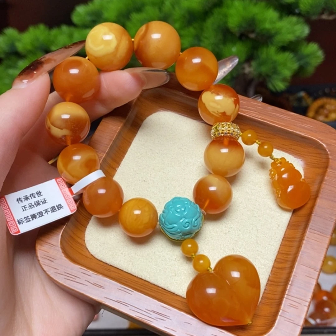 【闪购商品】手链蜜蜡未镶嵌手串