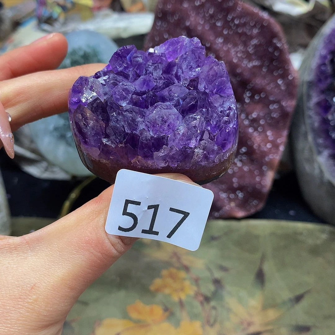 紫晶大型摆件（非配饰）未镶嵌