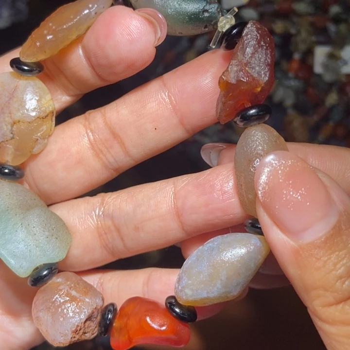 玛瑙/玉髓未镶嵌珠宝半成品
