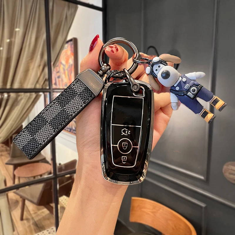 适用于福特探险者钥匙套25款锐界L壳锐际金牛座烈马野马猛禽电马